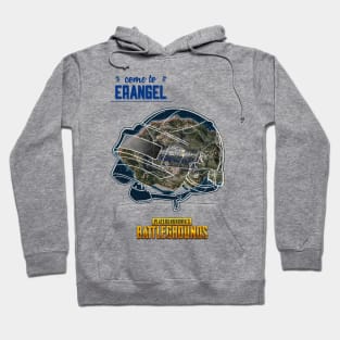 PUBG Welcome to Erangel Map Shirt Hoodie